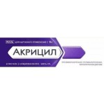 Акрицил, мазь д/наружн. прим. 0.05%+3% 15 г №1 туба алюминиевая